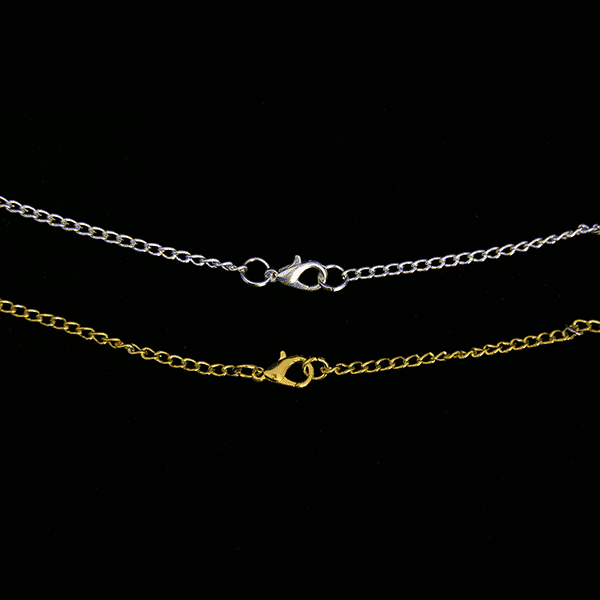 Silver Plate and Gold Plate Curb Chain