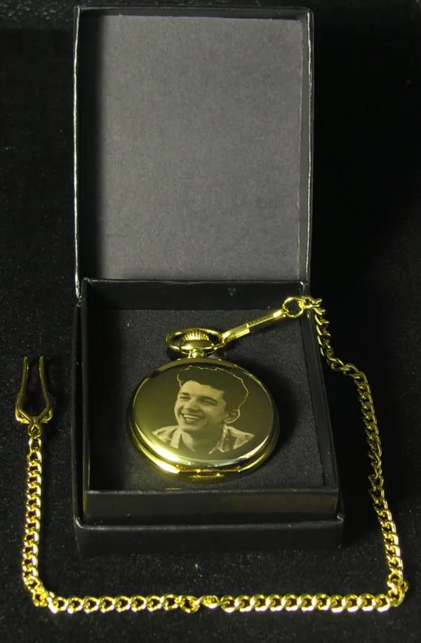 Photo Engraved Pocket Watch in Gift Box
