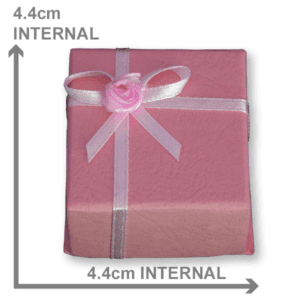 Small/Medium Pink Rosette Gift Box