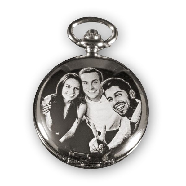 Photo Engraved Pocket Watch
