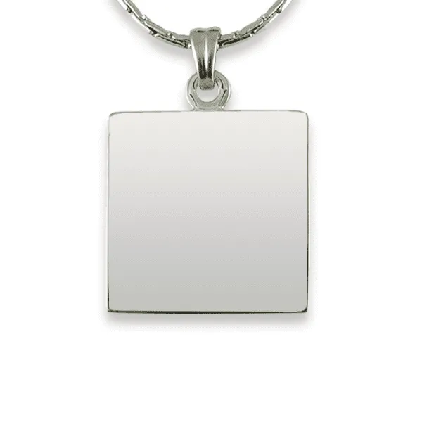 Dog Photo Keepsake - Square Pendant - Image 3
