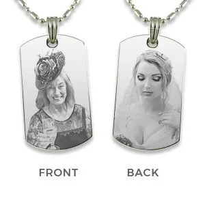 Parents of the Bride - Photo Pendant