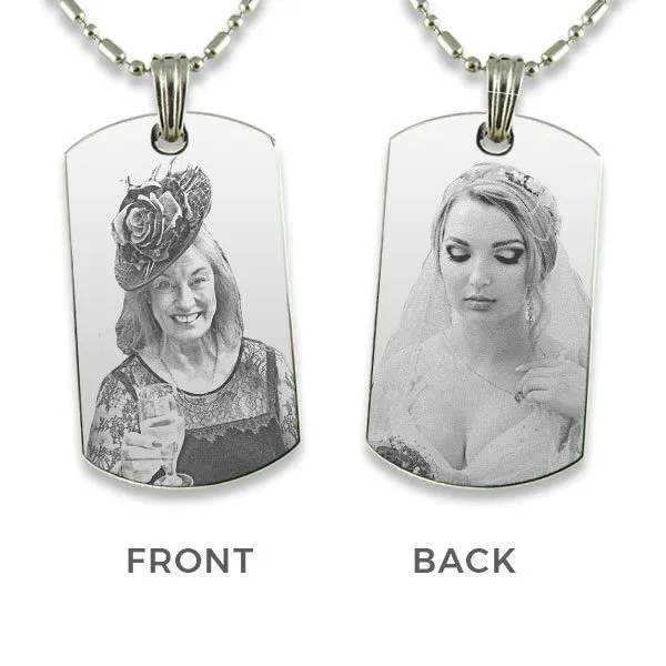 Parents of the Bride - Photo Pendant