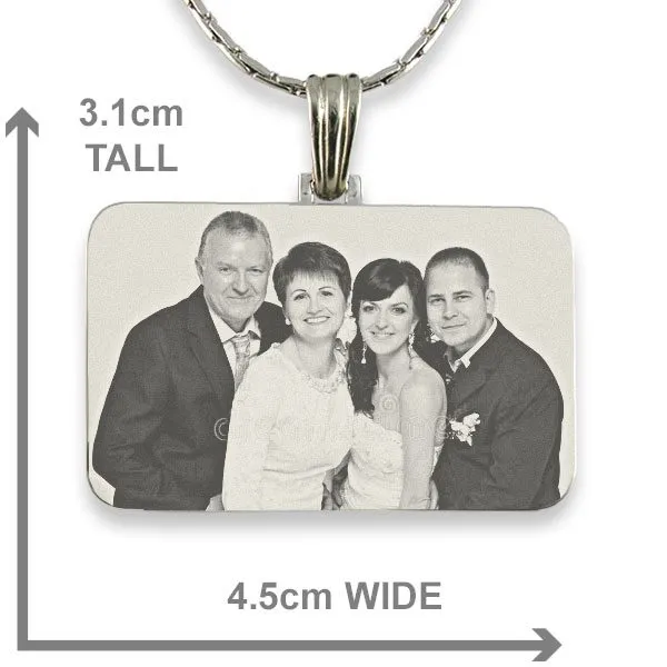 Family Wedding - Photo Pendant