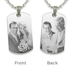Wedding Photo Pendant