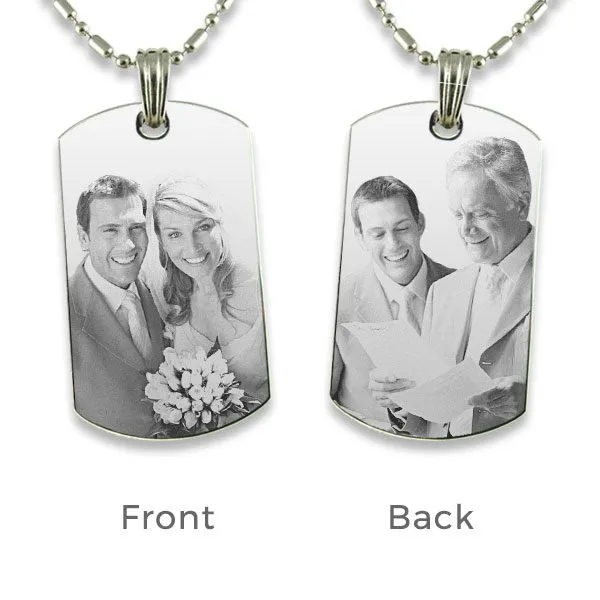 Wedding Photo Pendant