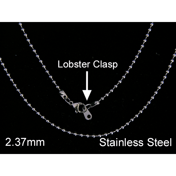 Stainless Steel Ball Chain 2.37mm