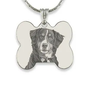 Personalised Dog Collar Tag - Small Engraved Pet Tag - Image 2