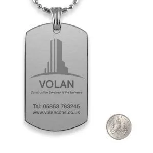 Engraved Promotional Photo Pendant - Extra Large Keepsake - Image 2
